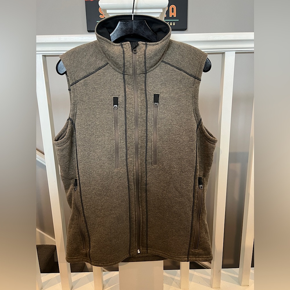 KUHL Interceptr men’s full zip knit/fleece Vest